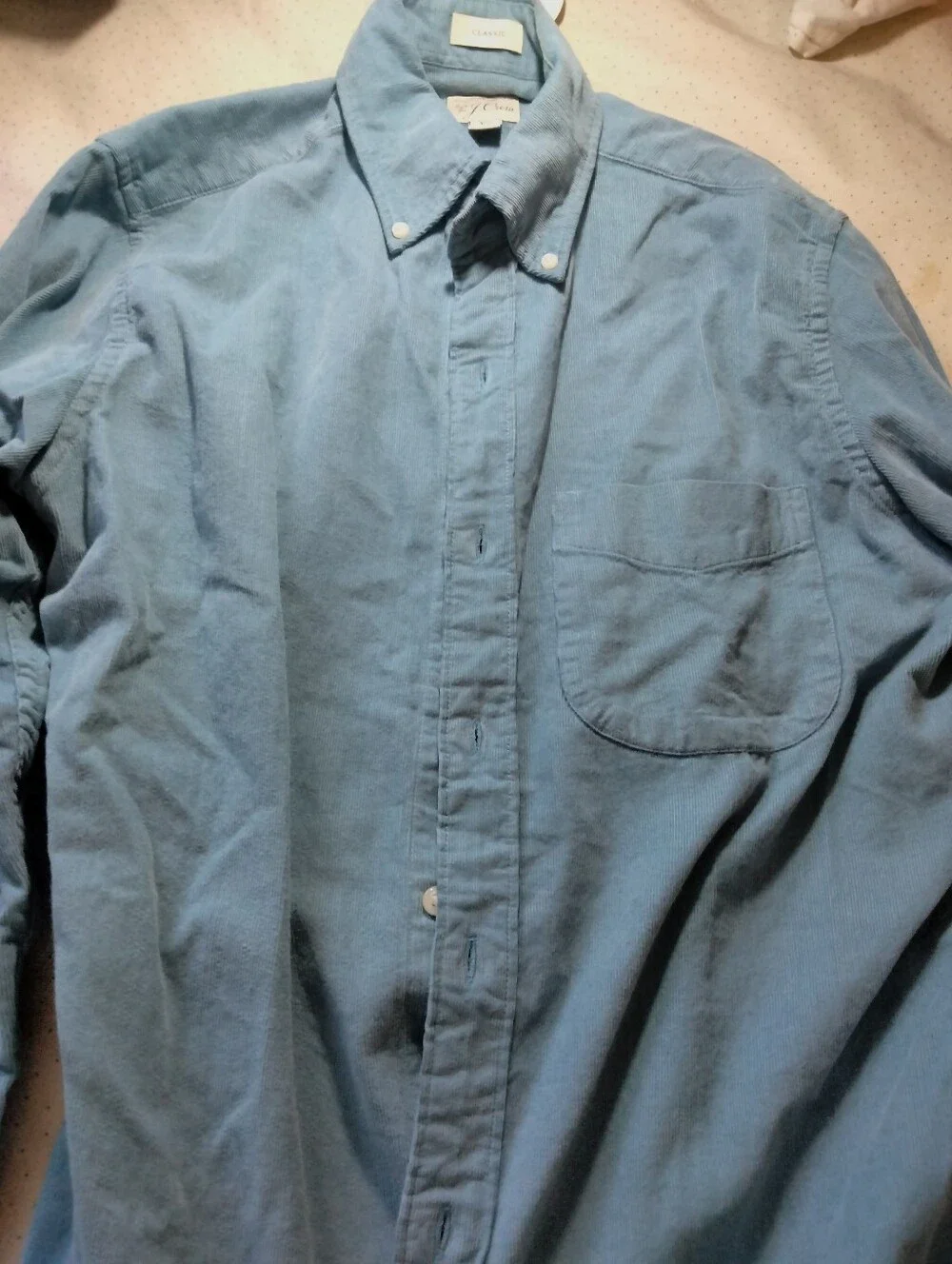 J Crew Corduroy Button Down Size XS